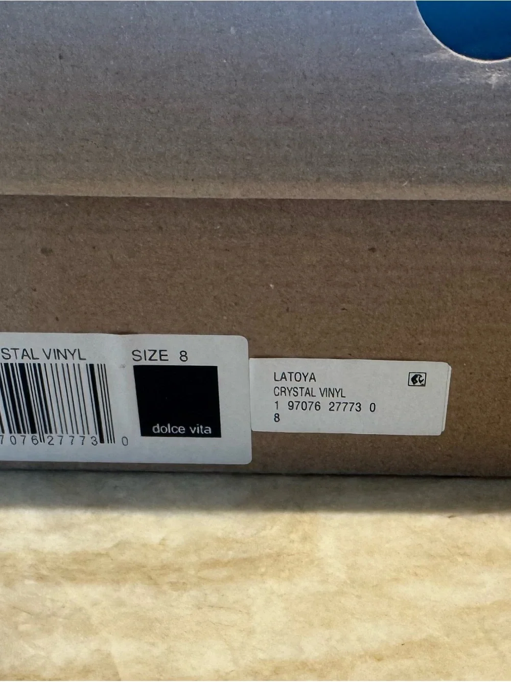 Dolce Vita Clear-Strap Cork Platform Wedge in Nude/Cork NWT